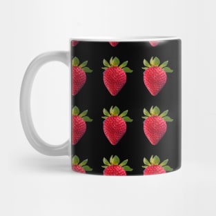 Minimalistic strawberry patern design Mug